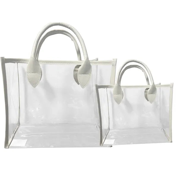 Mini Transparent PVC Tote Bag