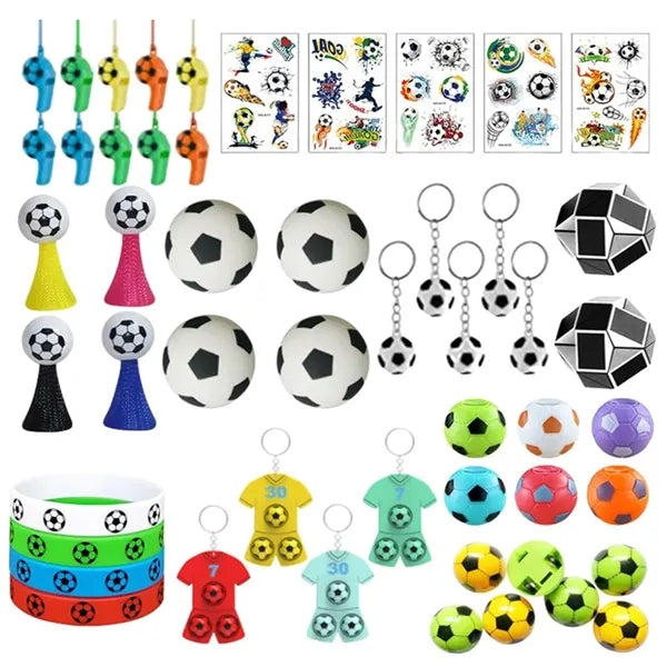 51 in 1 Soccer Themed Item Assortment