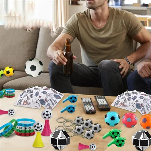 51 in 1 Soccer Themed Item Assortment