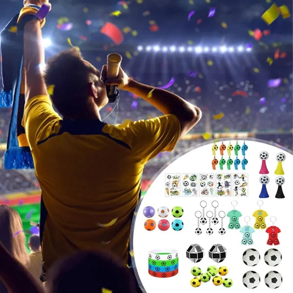 51 in 1 Soccer Themed Item Assortment