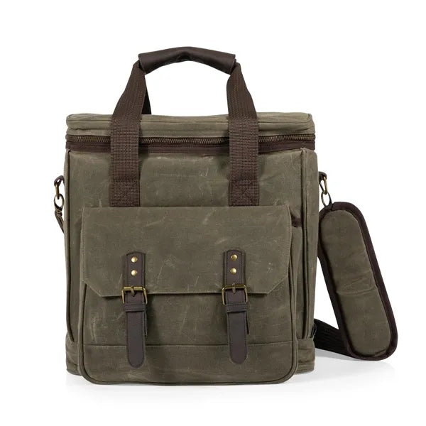 Weekender 6 Bottle Insulated Wine Bag with Trolley