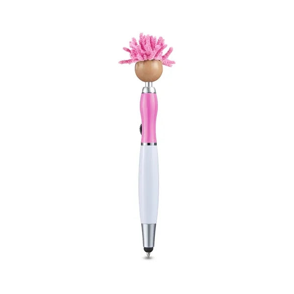 MopToppers Screen Cleaner With Stethoscope Stylus Pen