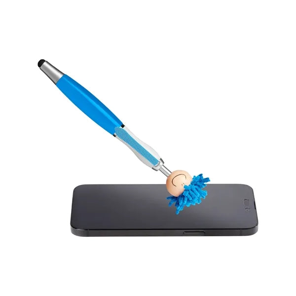 MopToppers Multicultural Screen Cleaner With Stylus Pen