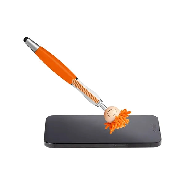 MopToppers Multicultural Screen Cleaner With Stylus Pen