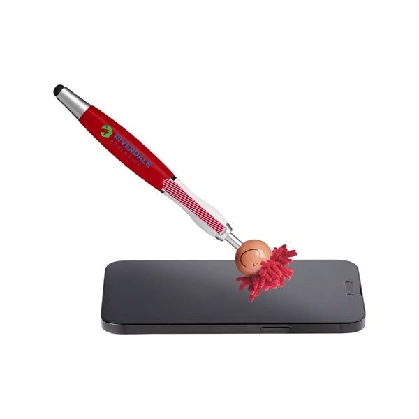 MopToppers Multicultural Screen Cleaner With Stylus Pen