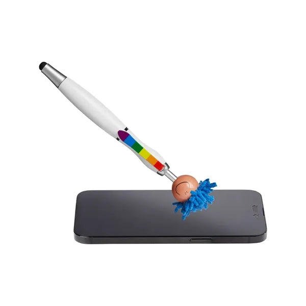 MopToppers Multicultural Screen Cleaner With Stylus Pen
