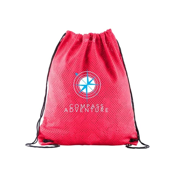 Sports Jersey Mesh Drawstring Bag