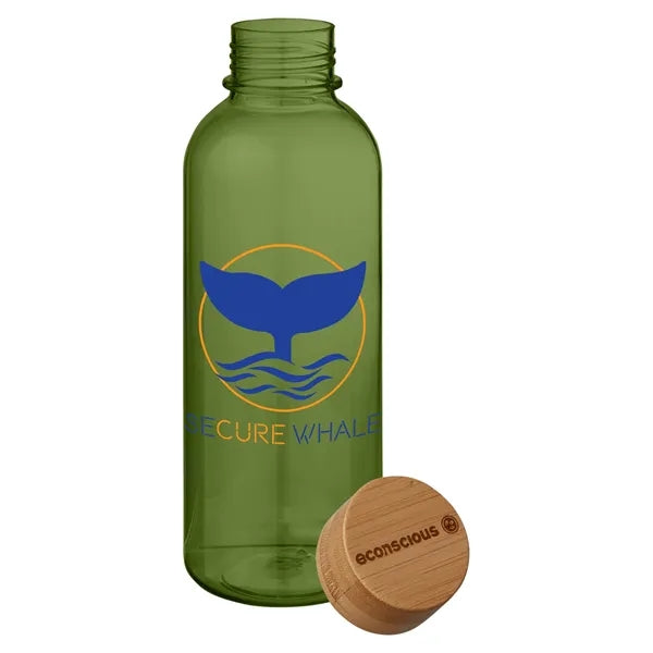 Econscious 22 oz Hydration Bottle With Bamboo Lid