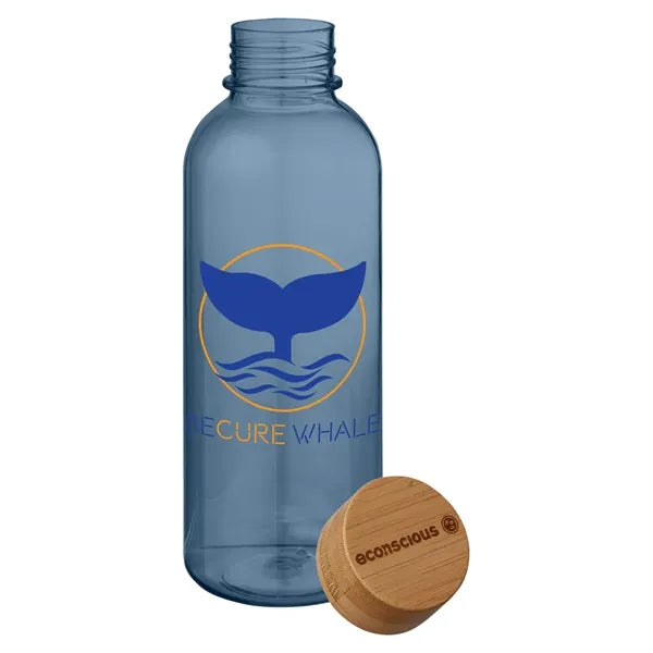Econscious 22 oz Hydration Bottle With Bamboo Lid