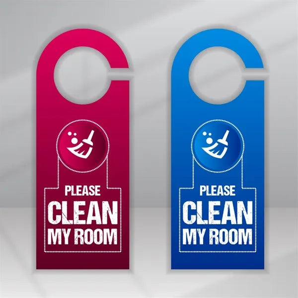 Eco-friendly Paper Cardboard Hanging Flyer Door Knob Hanger
