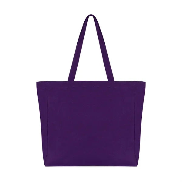 Heavy-Duty Canvas Tote with Full Gusset, 21 Color Options