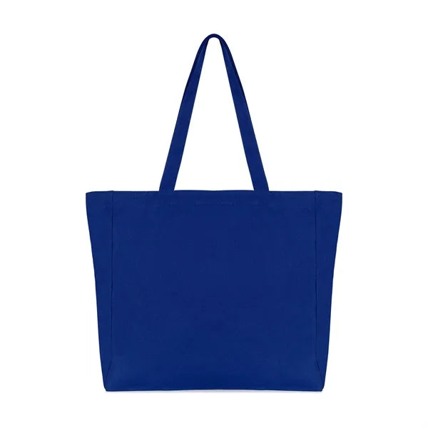 Heavy-Duty Canvas Tote with Full Gusset, 21 Color Options
