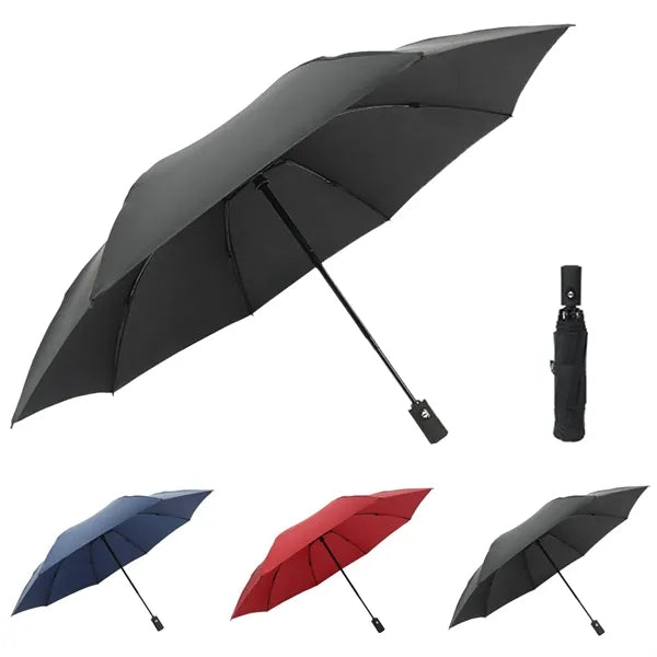 Wind Resist One-Hand Operation Folding Umbrella