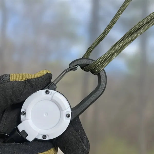 Backpack Tactical U-Shaped Retractable Spring Keychain