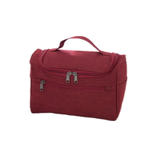 Multipurpose Portable Zipper Handheld Cosmetic Bag With Hook