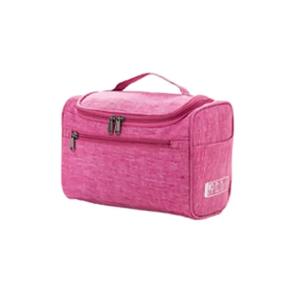 Multipurpose Portable Zipper Handheld Cosmetic Bag With Hook