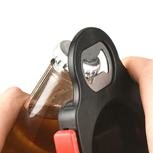 2-In-1 Portable Twist Can Opener With Hidden Blade