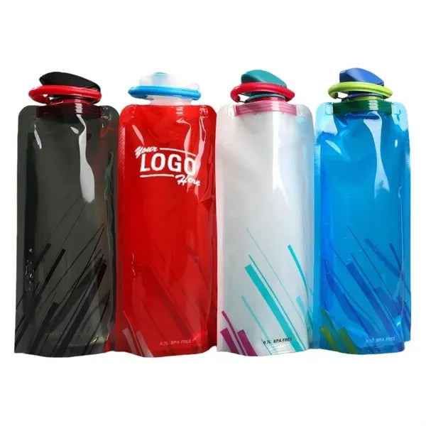 Collapsible Water Bottle With Carabiner