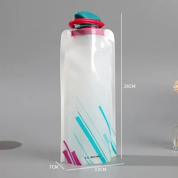 Collapsible Water Bottle With Carabiner