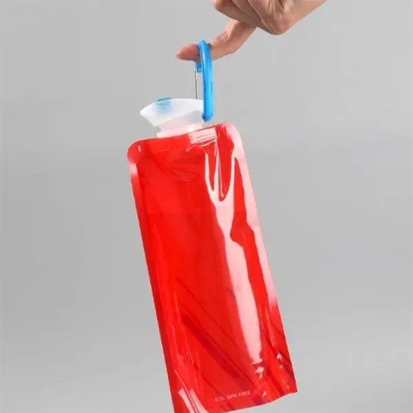 Collapsible Water Bottle With Carabiner