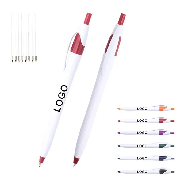 Plastic Javeli clip Ballpoint Pen