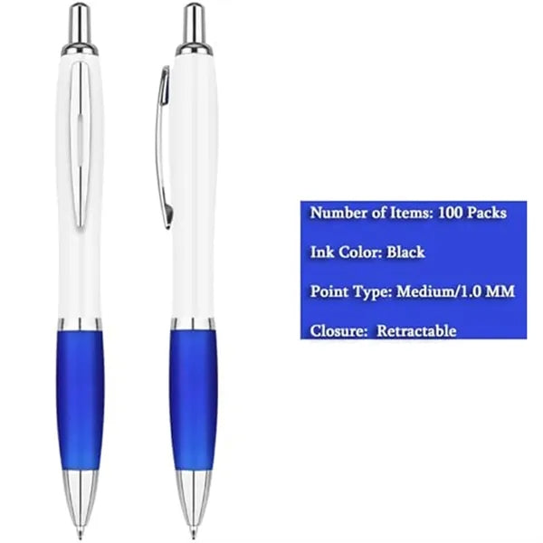 Satin Curvy Ballpoint Click Pen