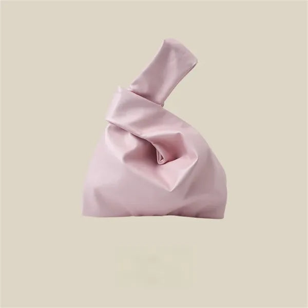 Japanese Wrist Bag Sleeve Knot Pouch Portable Tote Purse