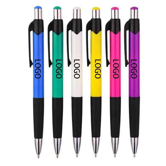 Soft touch click ballpoint pen