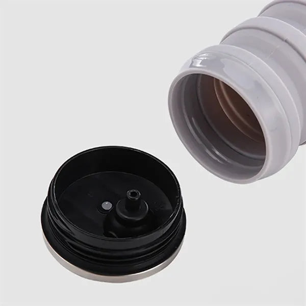 16OZ Leakproof Portable Collapsible Silicone Water Bottles
