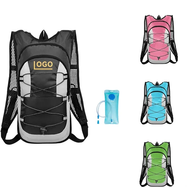 Hydration Backpack with 2L Water Bladder
