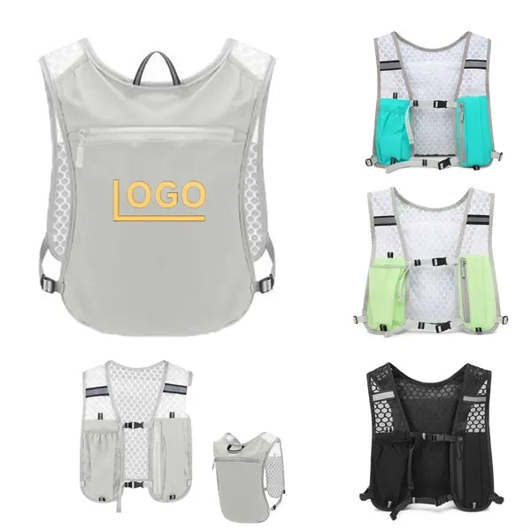 Running Hydration Vest backpack with 2L Water Bladder