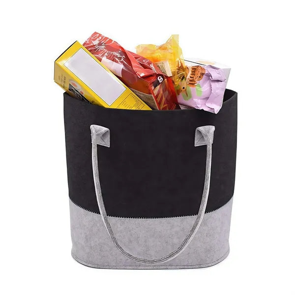 Felt Shopping Tote with Handles