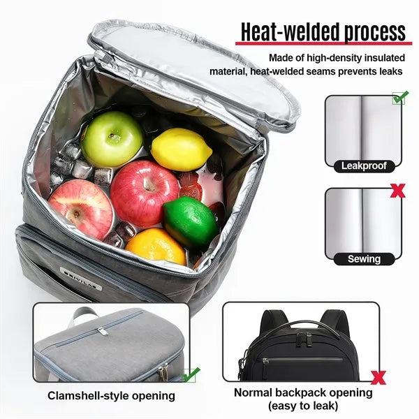 Portable Leakproof Insulated Backpack Cooler