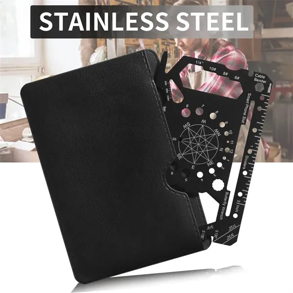 Slim Minimalist Survival Multitool Card