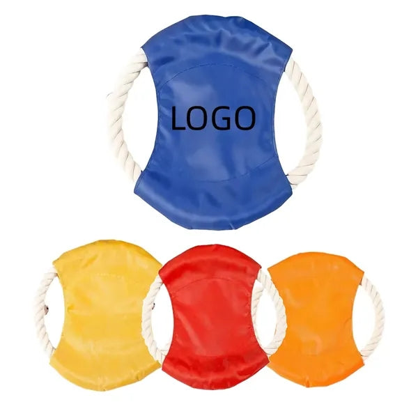 Dog Toys Flying Disc Rope
