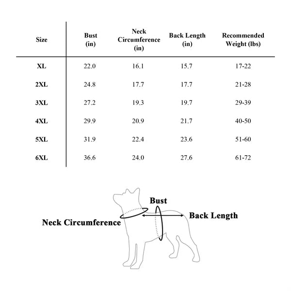 Premium Warm Thickened Pet Winter Coat Free Shipping
