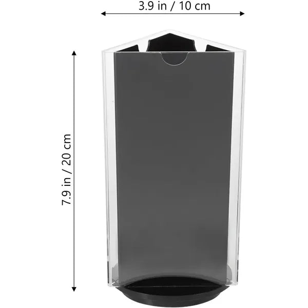 Acrylic Rotate 3 Sided Sign Holder A Frame Menu Stand
