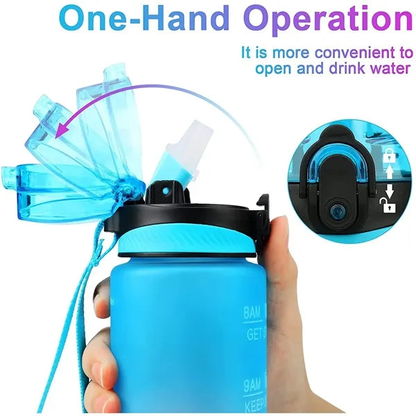32OZ Gradient Wide Mouth BPA Free Water Bottle