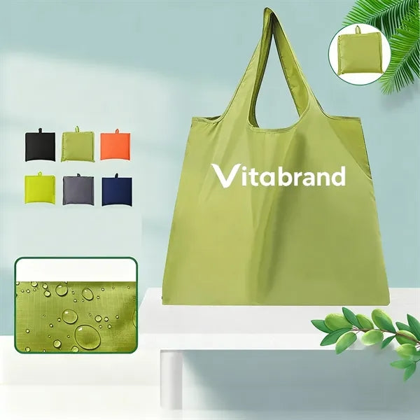 Waterproof Oxford Folding Shopping Bag