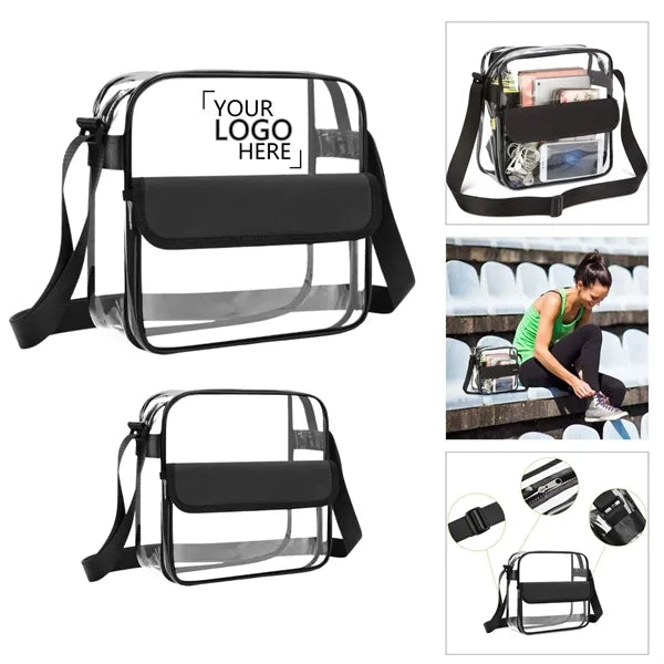 Clear PVC Shoulder Bag
