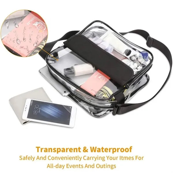 Clear PVC Shoulder Bag