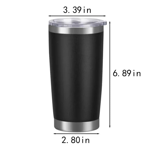 20Oz Stainless Steel Double Wall Insulated Coffee Mugs Cups