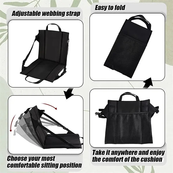 Foldable RPET Stadium Seat Cushion