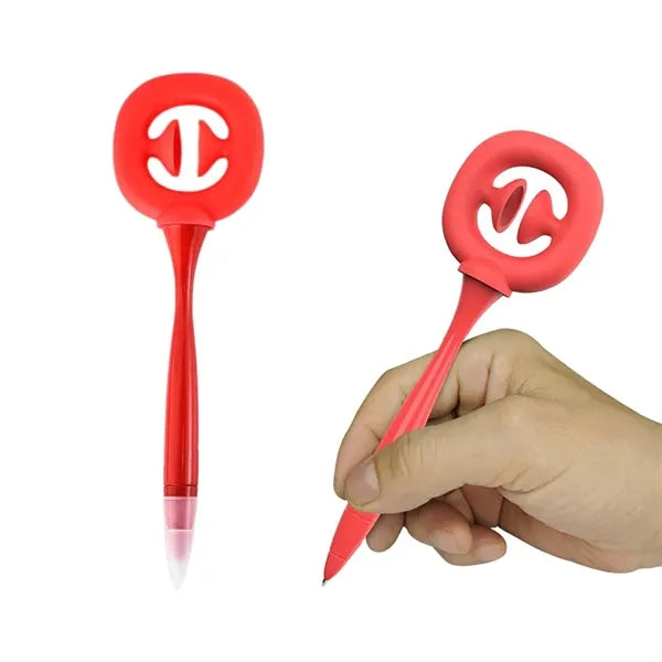 Hand Fidget Snapper Sensory Squeeze Toy Novelty Pen