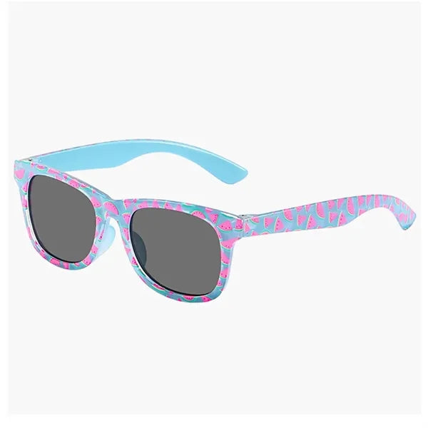 Stylish Kids Dino Square Sunglasses