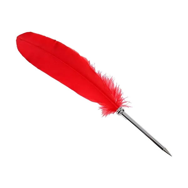 Exquisite Feather Ballpoint Pen