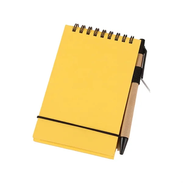 Mini Pocket Notebook W/ Pen