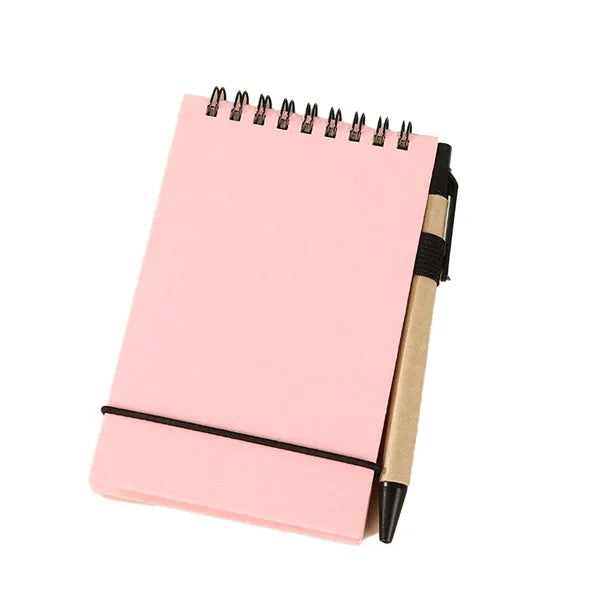 Mini Pocket Notebook W/ Pen