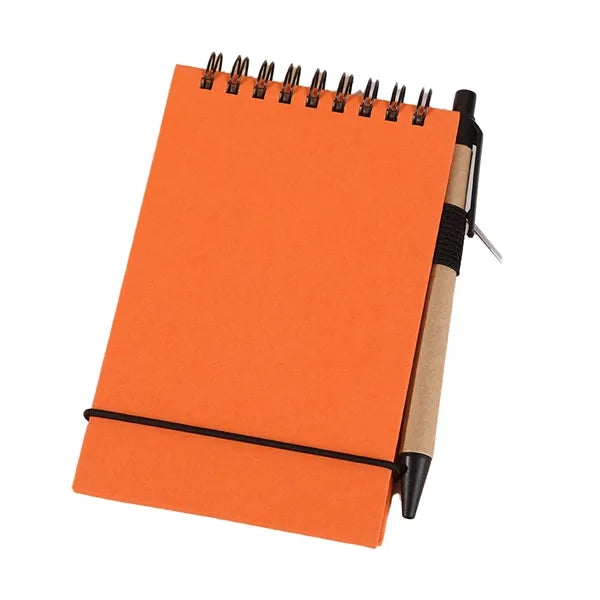 Mini Pocket Notebook W/ Pen