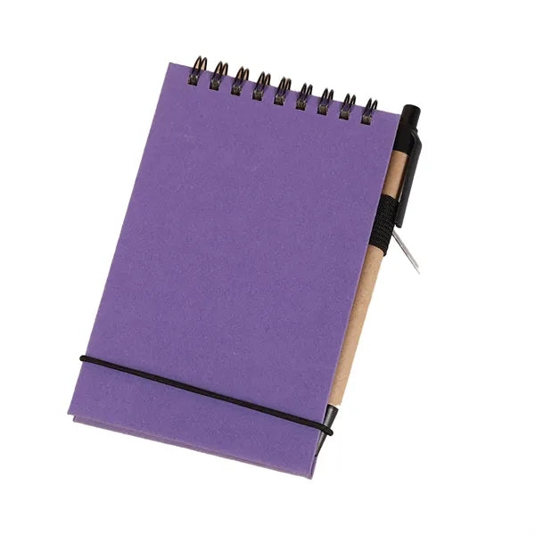Mini Pocket Notebook W/ Pen
